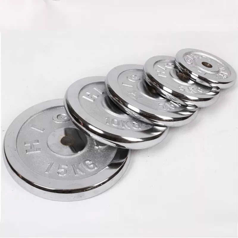 All-Steel Iron Plated Dumbbell Pieces